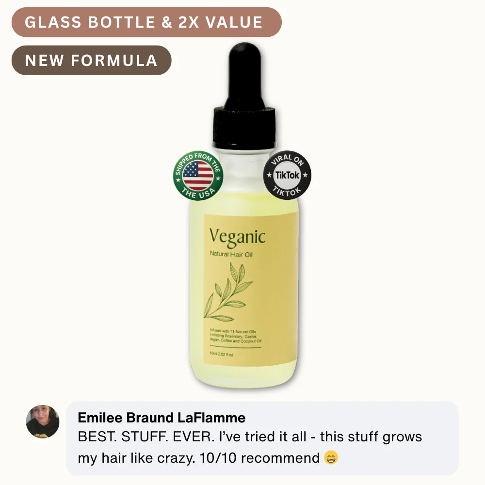 Ultra-Fast Growth Oil for Thinning Hair (veganic)