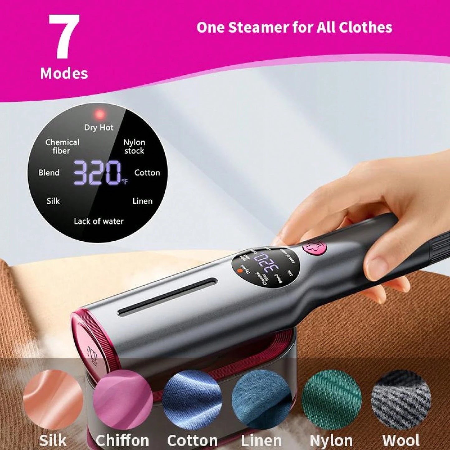 Dr.Flash Garment Steamer for Clothes