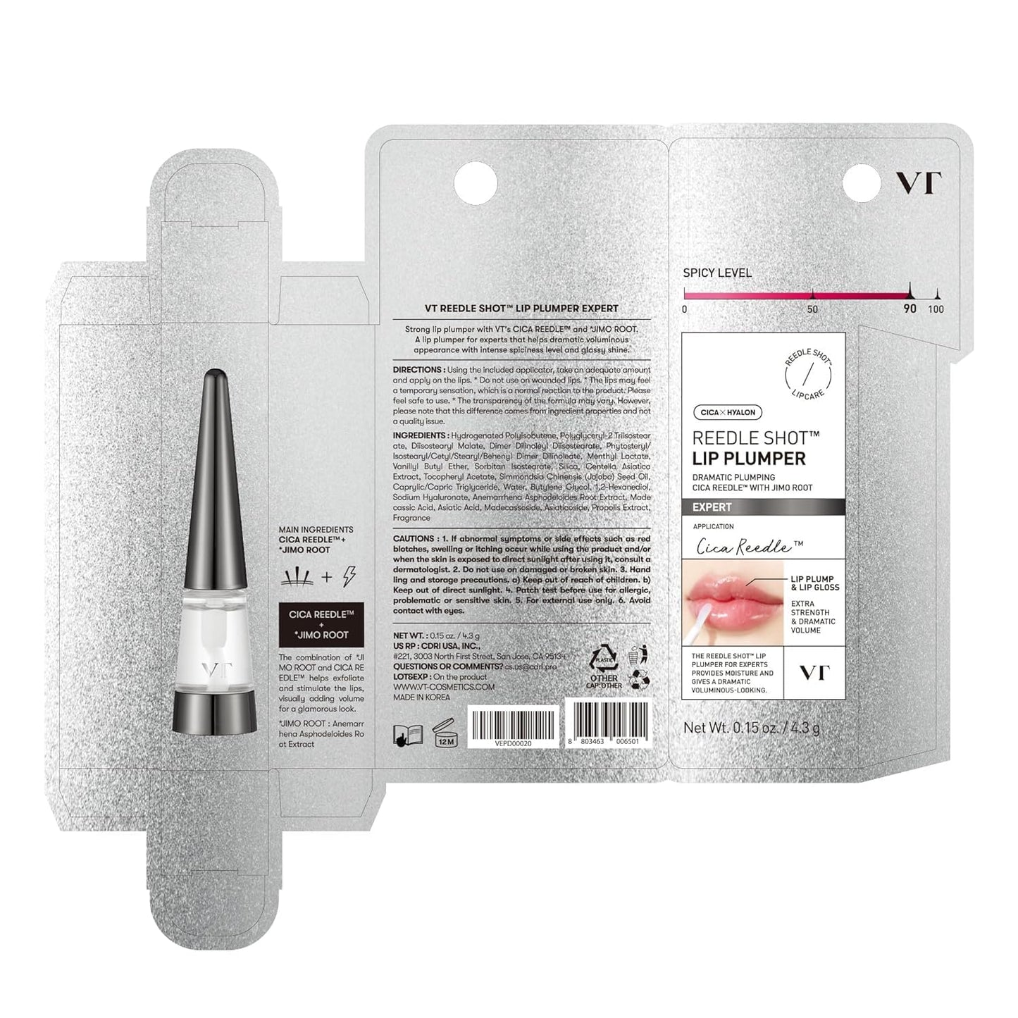 VTCosmetics Reedle Shot Lip Plumper