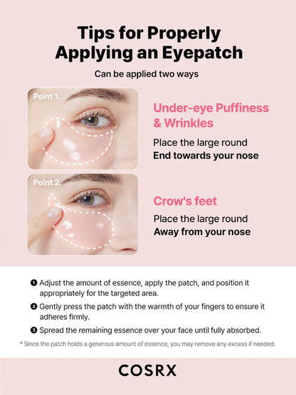 Cosrx Peptide Collagen Hydrogel Eye Patches
